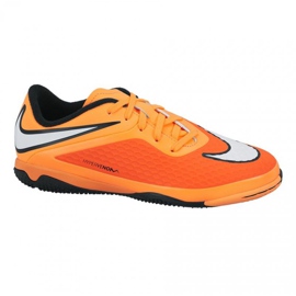 Sálová obuv Nike Hypervenom Phelon Ic Jr 599811-800 oranžový vícebarevný