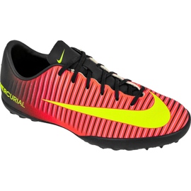 Kopačky Nike Mercurial Vapor Xi Tf Jr 831949-870 vícebarevný červený