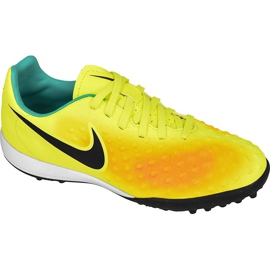 Kopačky Nike Magista Opus Ii Tf Jr 844421-708 žlutá žluté Kopačky Nike Magista Opus Ii Tf Jr 844421-708 žlutá žluté