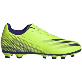 Adidas X Ghosted.4 FxG Dětské kopačky zelené EG8220 zelený zelený