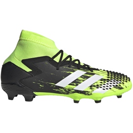 Adidas Predator Mutator 20.1 Fg Dětské kopačky zeleno-černé EH3017