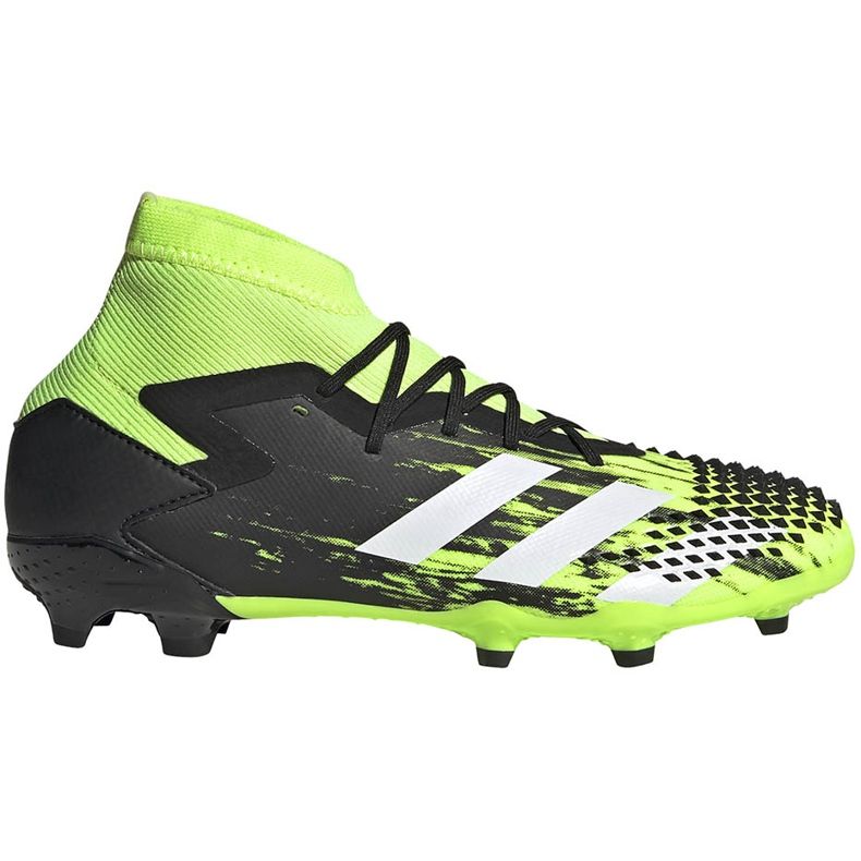 Adidas Predator Mutator 20.1 Fg Dětské kopačky zeleno-černé EH3017