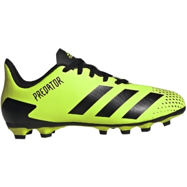 Adidas Predator 20.4 FxG Dětské kopačky zeleno-černé EH3037 zelený zelený