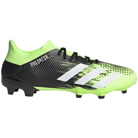 Kopačky adidas Predator 20.3 L Fg zelené a černé EH2922 zelený