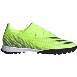 Kopačky Adidas X Ghosted.3 Tf M EG8202 vícebarevný zelený