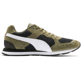 Pánské boty Puma Vista khaki černé 369365 08 černý
