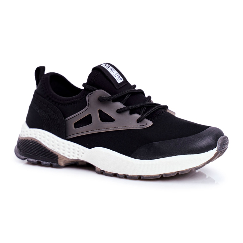 Black Children's Sports Shoes FF374147 Big Star černá