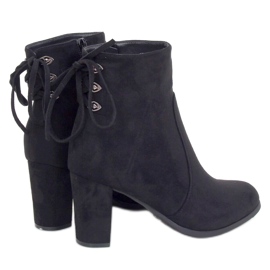 Klasické černé vysoké podpatky 6782-1 Black černá Klasické černé vysoké podpatky 6782-1 Black černá