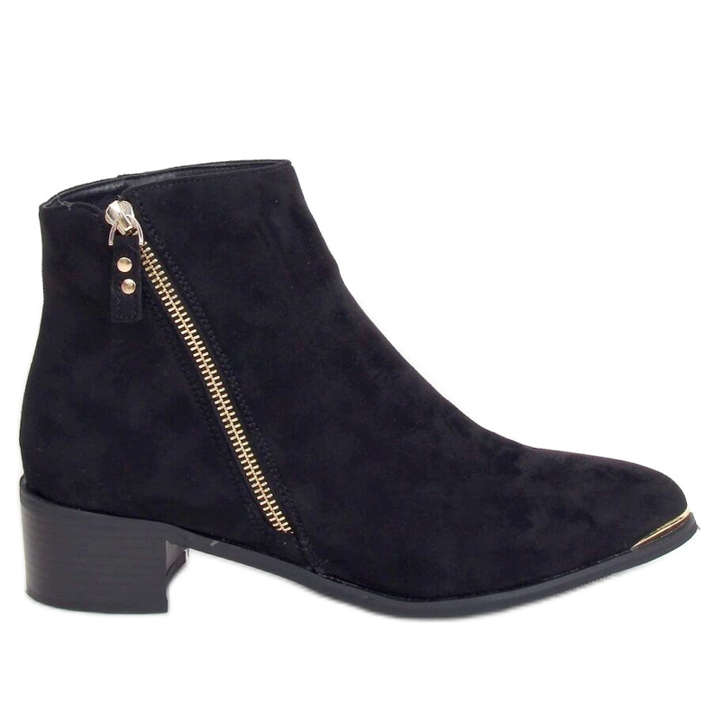 Čepice z mandlového černého semiše 88168-1 Černá Čepice z mandlového černého semiše 88168-1 Černá