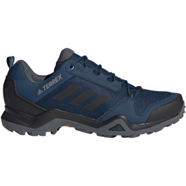 Pánská obuv Adidas Terrex AX3 Gtx modrá BC0521 modrý Pánská obuv Adidas Terrex AX3 Gtx modrá BC0521 modrý