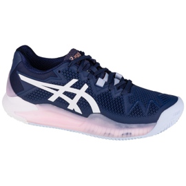 Asics Gel-Resolution 8 Clay W 1042A070-401 bílý námořnická modř