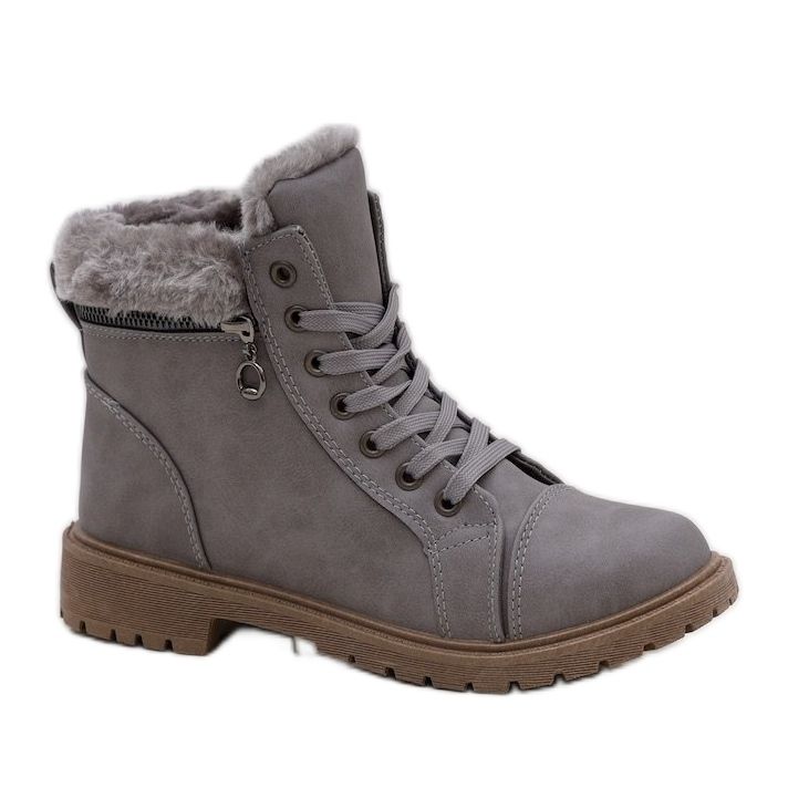 Šedé lovce izolovaly boty Dorfir šedá