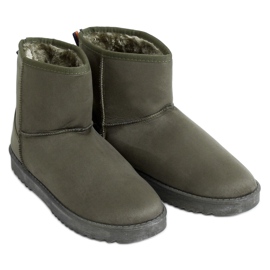 Zelené dámské sněhule HX-038 Green zelený