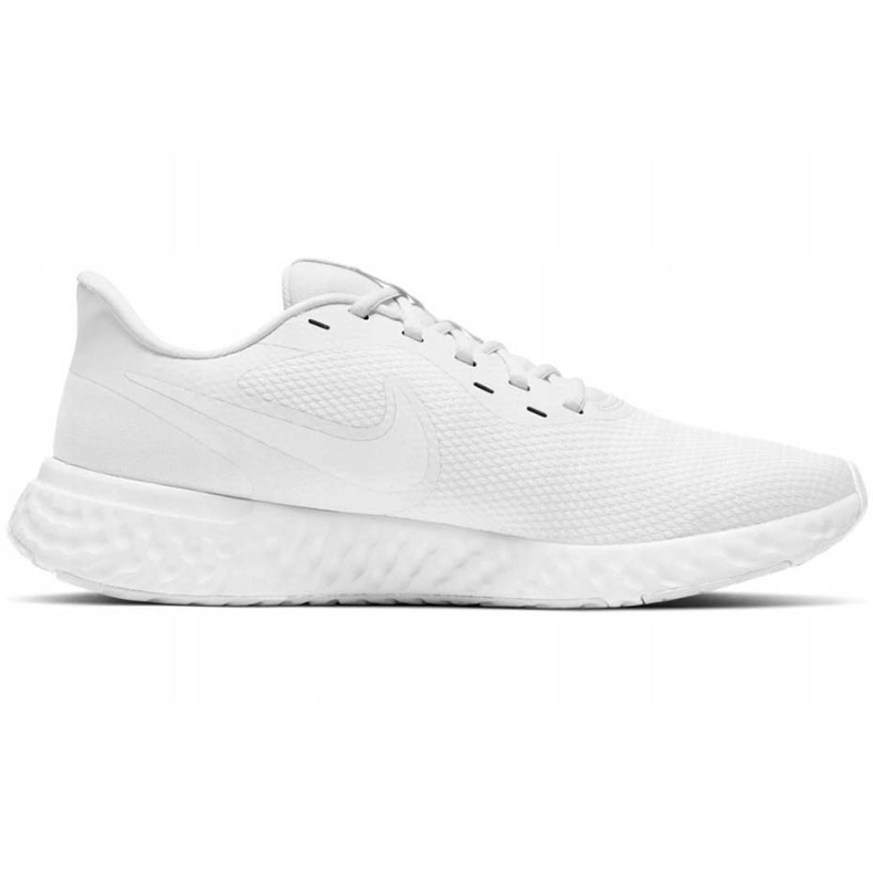 Nike Revolution 5 bílé pánské běžecké boty BQ3204 103 bílý