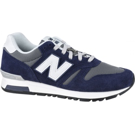 Boty New Balance M ML565CPC bílý námořnická modř šedá