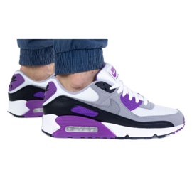 Nike Air Max 90 M CD0881-104 bílý černý fialová šedá