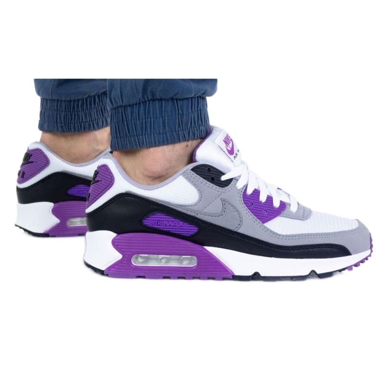Nike Air Max 90 M CD0881-104 bílý černá fialový šedá