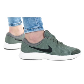 Boty Nike Revolution 4 Gs Jr 943309-300 černý zelený