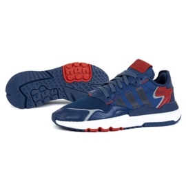 Boty Adidas Nite Jogger M FW2052 červený námořnická modř modrý šedá