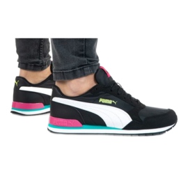 Boty Puma St Runner V2 Nl W 365278 35 bílý černý růžový