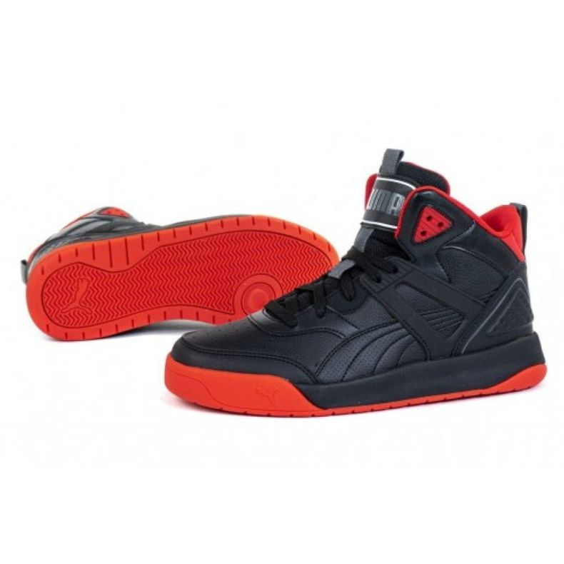 Puma Backcourt Mid M 374139 03 černá červené
