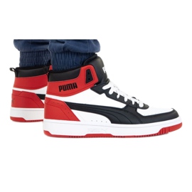 Puma Rebound Joy M 374765 03 bílý černá červené Puma Rebound Joy M 374765 03 bílý černá červené