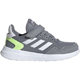 Boty adidas Archivo Jr EH0532 šedá zelený