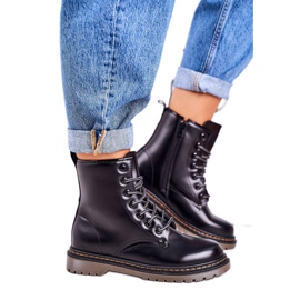 Dámské teplé boty Matt Black Thunder černý