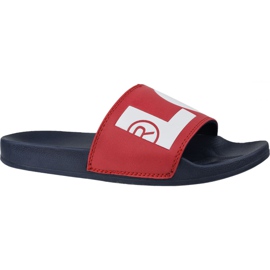 Levi's Batwing Slide Sandal 231548-794-87 bílý červený námořnická modř