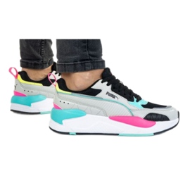 Puma X-Ray 2 Square M 373108 04 černý růžový šedá zelený