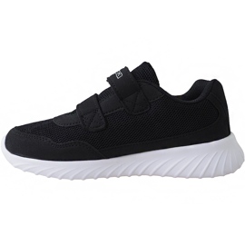Dětské boty Kappa Cracker II K Black and White 260647K 1110 bílý černý