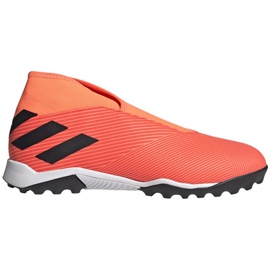 Kopačky Adidas Nemeziz 19.3 Ll Tf M EH0277 vícebarevný pomerančový