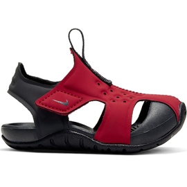Dětské sandály Nike Sunray Protect 2 červené 943827 603 černý červený