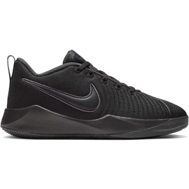 Dětské černé boty Nike Team Hustle Quick 2 AT5298 001 černá černá