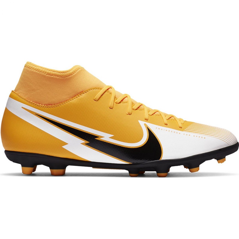 Kopačky Nike Mercurial Superfly 7 Club FG / MG M AT7949 801 vícebarevný žlutá