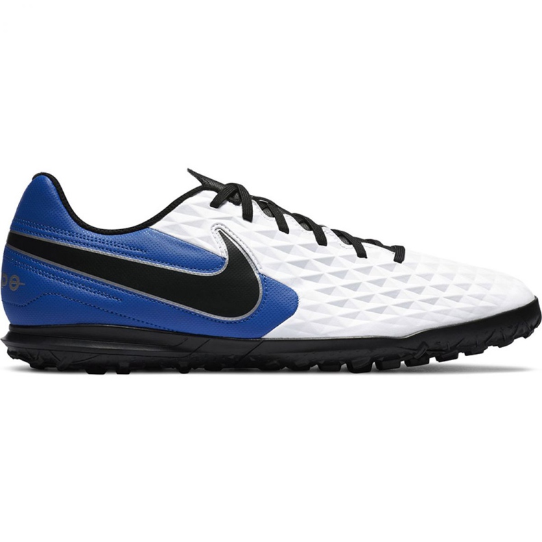 Kopačky Nike Tiempo Legend 8 Club Tf M AT6109 104 černá, modrá, bílá bílý Kopačky Nike Tiempo Legend 8 Club Tf M AT6109 104 černá, modrá, bílá bílý