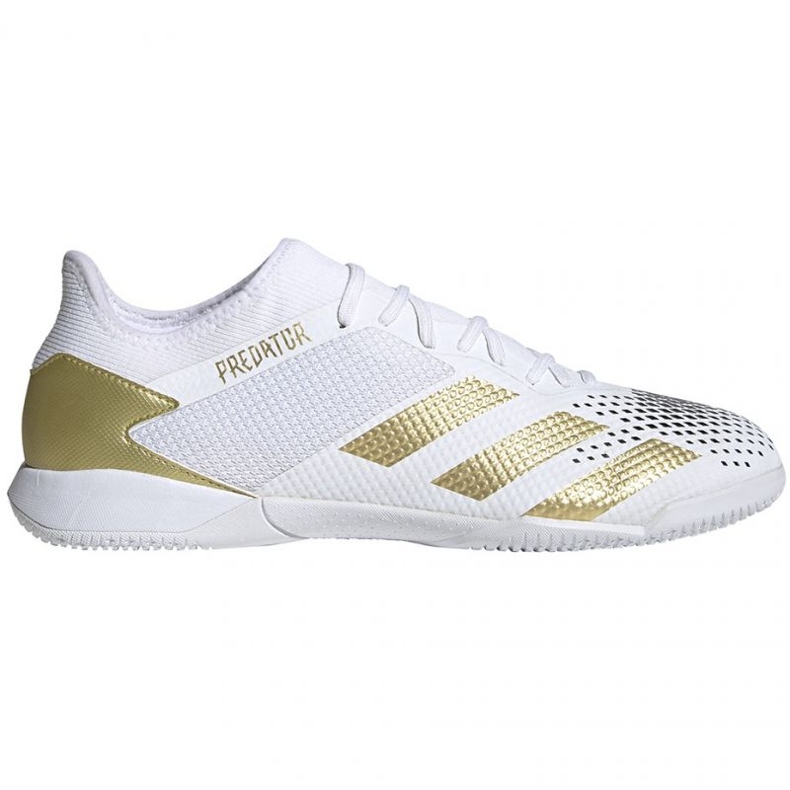 Kopačky Adidas Predator 20.3 L In M FW9192 bílý zlatý