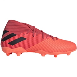 Kopačky Adidas Nemeziz 19.3 Fg M EH0300 vícebarevný pomerančový