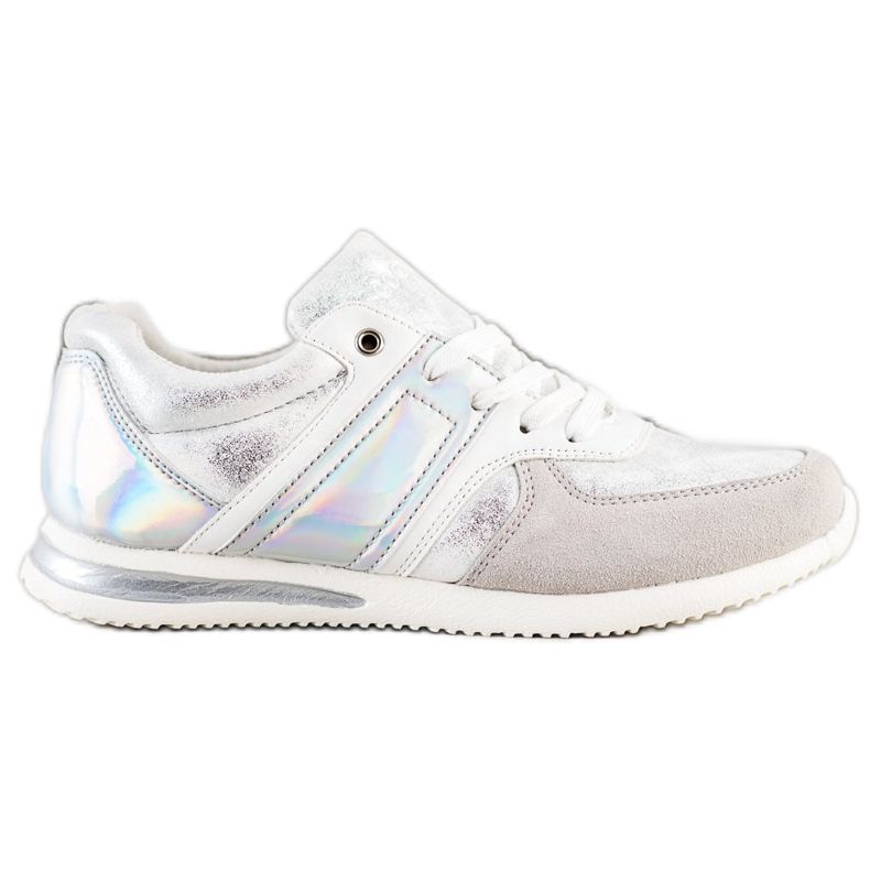 Goodin Stylové sportovní boty bílý stříbrný šedá Goodin Stylové sportovní boty bílý stříbrný šedá