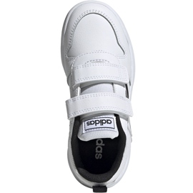 Bílé dětské boty Adidas Tensaur C EF1093 bílý Bílé dětské boty Adidas Tensaur C EF1093 bílý