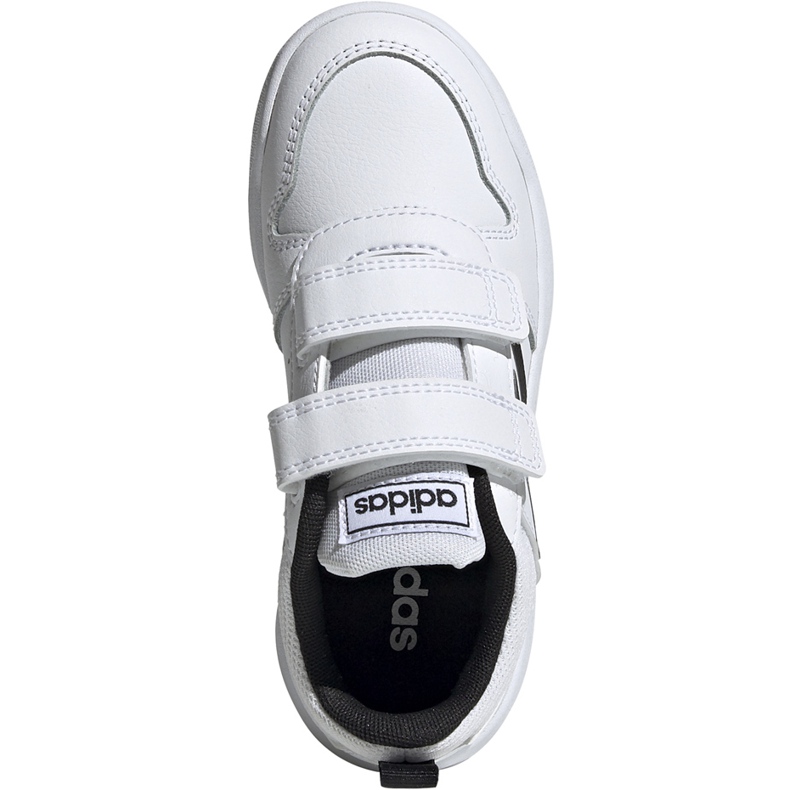 Bílé dětské boty Adidas Tensaur C EF1093 bílý