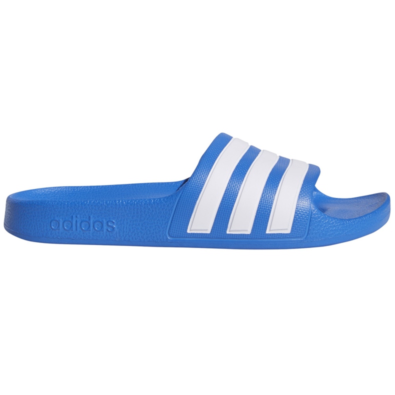 Pantofle Adidas Adilette Aqua K pro děti modrobílé EF1752 modrý Pantofle Adidas Adilette Aqua K pro děti modrobílé EF1752 modrý