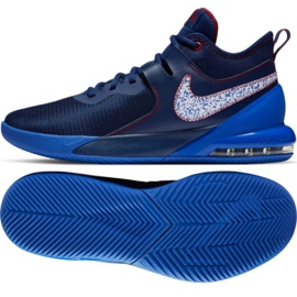 Basketbalové boty Nike Air Max Impact M CI1396 400 červená, námořnická modrá, modrá námořnická modř