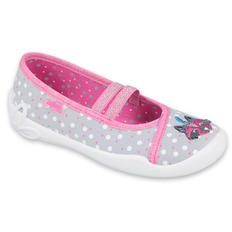 Dětské boty Befado 116X285 růžový šedá