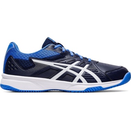 Boty Asics Court Slide Clay M 1041A036-408 bílý námořnická modř modrý