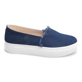 Slip On Jeans 80138 Navy Blue námořnická modř