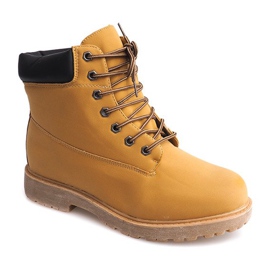 Izolované trekingové boty Timbery A05 Camel hnědý