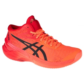 Volejbalové boty Asics Sky Elite Ff Mt Tokyo M 1051A056-701 červený pomeranče a červené