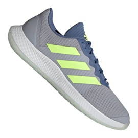 Sálová obuv adidas ForceBounce M FX1797 vícebarevný šedá Sálová obuv adidas ForceBounce M FX1797 vícebarevný šedá