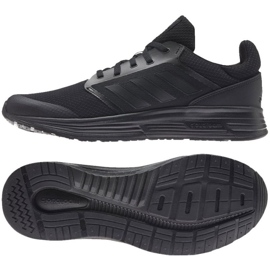 Běžecké boty Adidas Galaxy 5 M FY6718 černá Běžecké boty Adidas Galaxy 5 M FY6718 černá